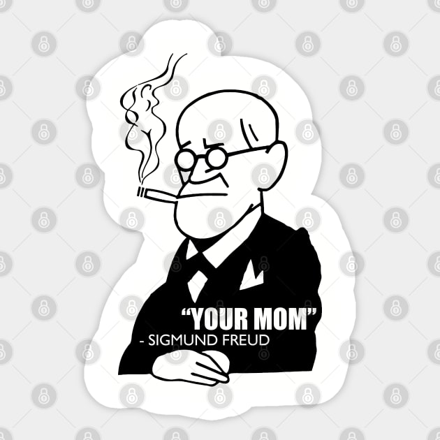 GRAPHICS & MORE Your Mom Sigmund Freud - Adorno Acrílico Para árbol De Navidad